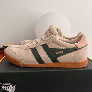Gola Beige and Green women's Sneakers